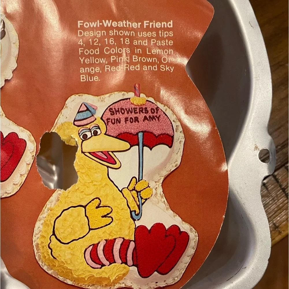 Vintage 1983 Wilton Big‎ Bird Cake Pan